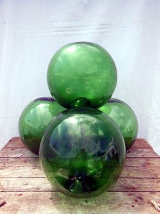 Glass Floats, Green