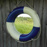 Painted Life Ring Mirror